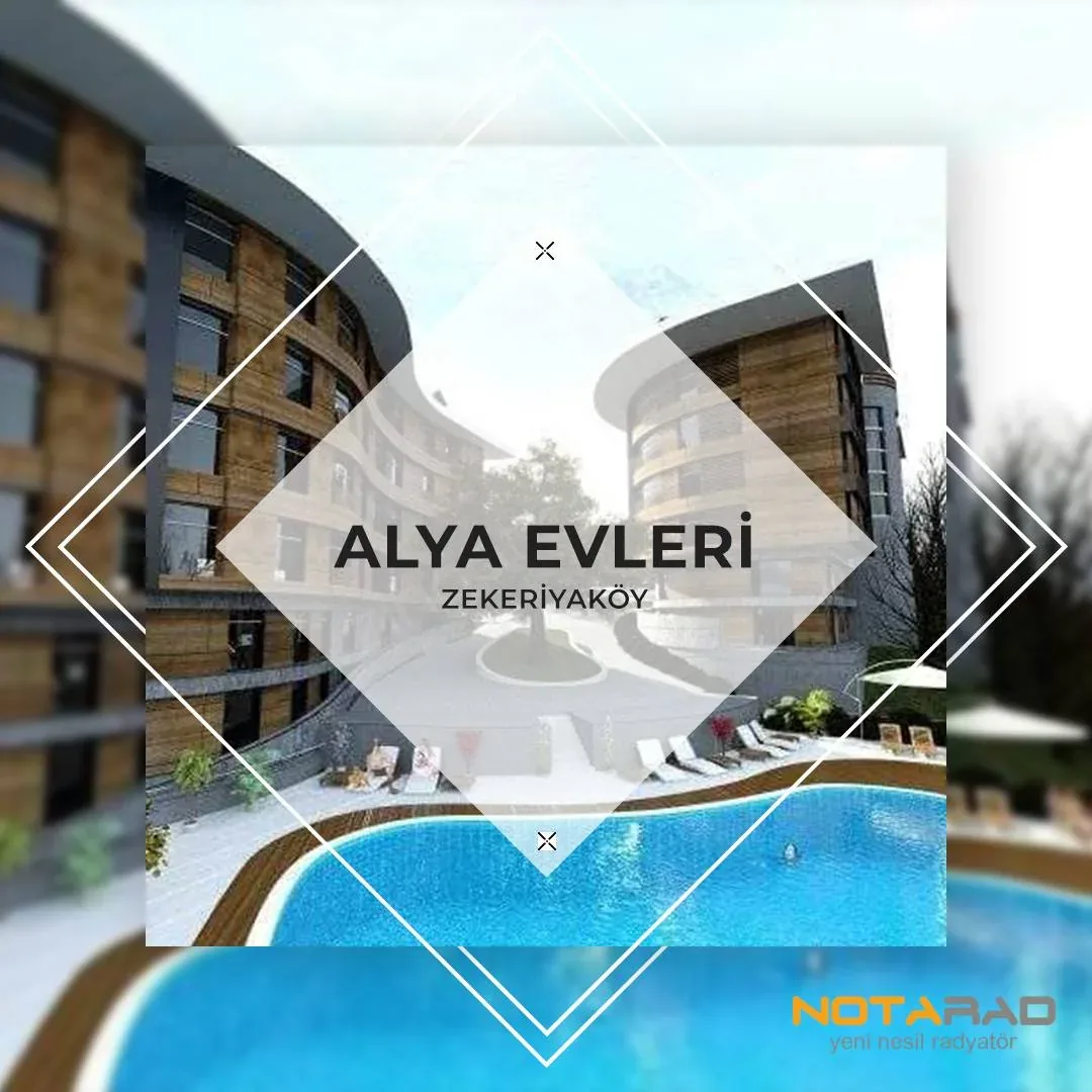Alya Homes Zekeriyaköy – مشروع مرجعي لرادياتيرات الألمنيوم من NOTARAD